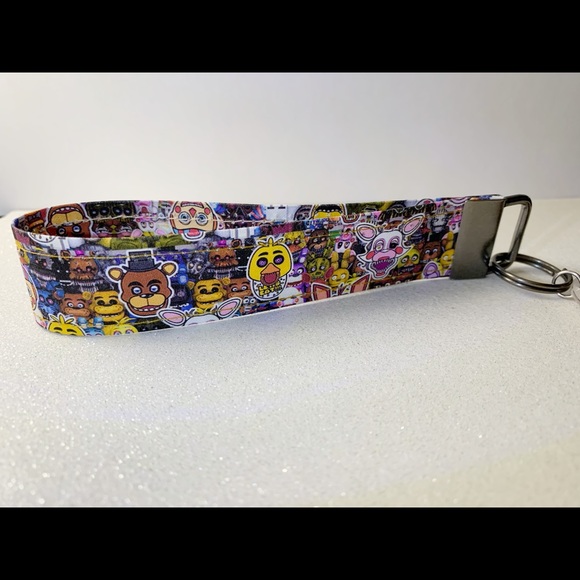 Five nights at freddys FNAF wristlet, key fob - Picture 3 of 4